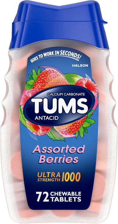 TUMS Antacid Chewable Tablets (72таб) TUMS Antacid Chewable Tablets (72таб)